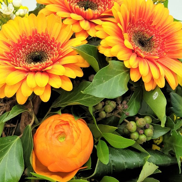 Blumenstrauß Ton- in- Ton gelb/orange Bild 2
