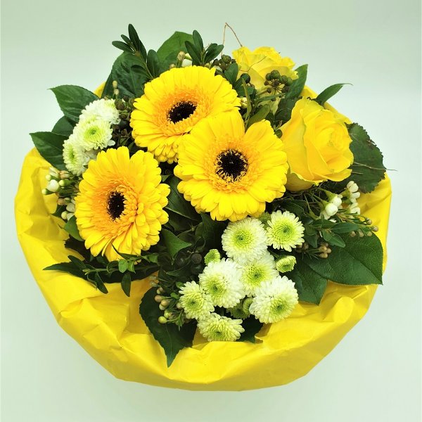 Blumenstrauß in gelb Bild 1